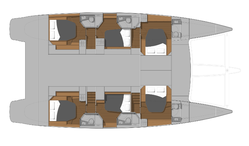 Ipanema 58 - Charter layout