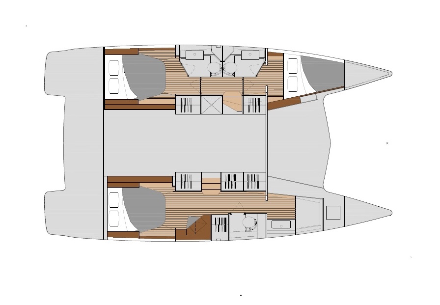 Lucia 40 - Maestro owner layout