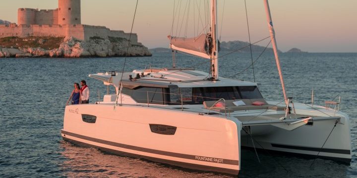 Astrea 42 - Sunshine mooring