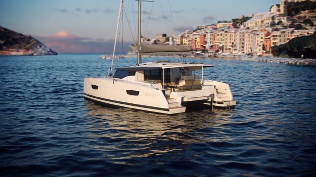 Astrea 42 – mooring 7 Astrea 42 - General mooring view