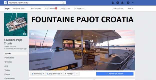 Facebook Fountaine Pajot Croatia Facebook Fountaine Pajot Croatia
