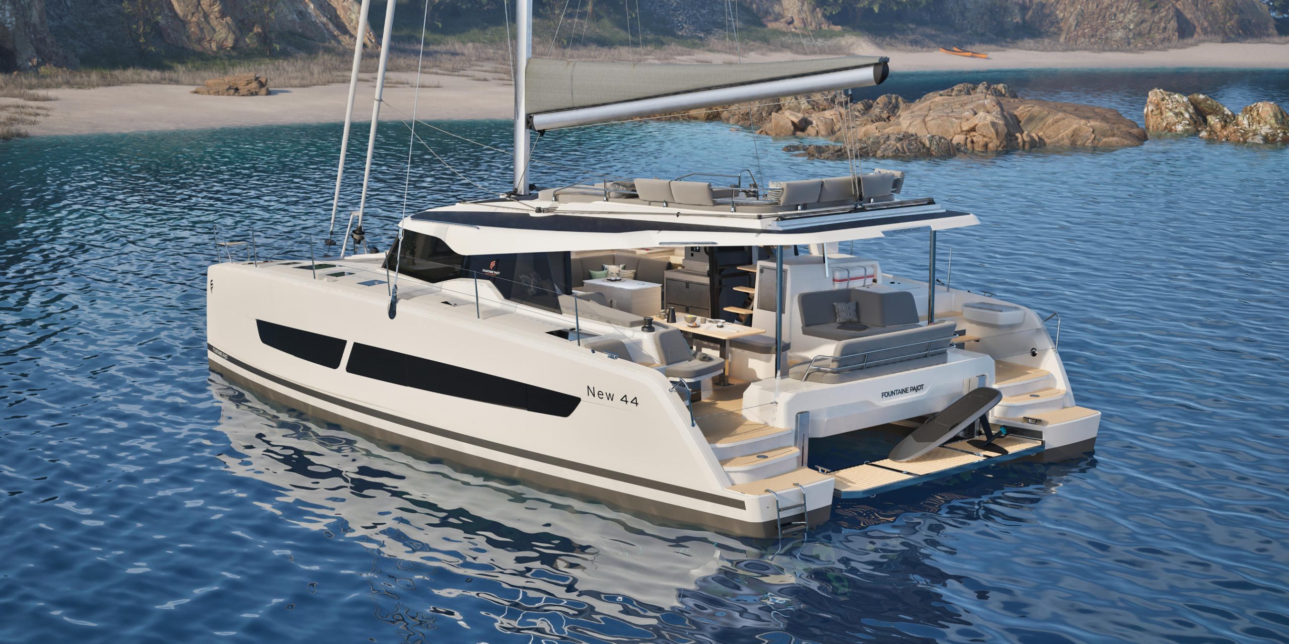 Fountaine-Pajot-44-Anchoring-13 NEW 44 Croatia