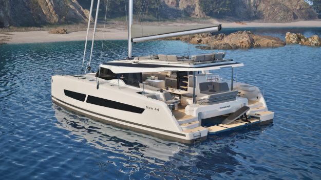 Fountaine-Pajot-44-Anchoring-13 NEW 44 Croatia